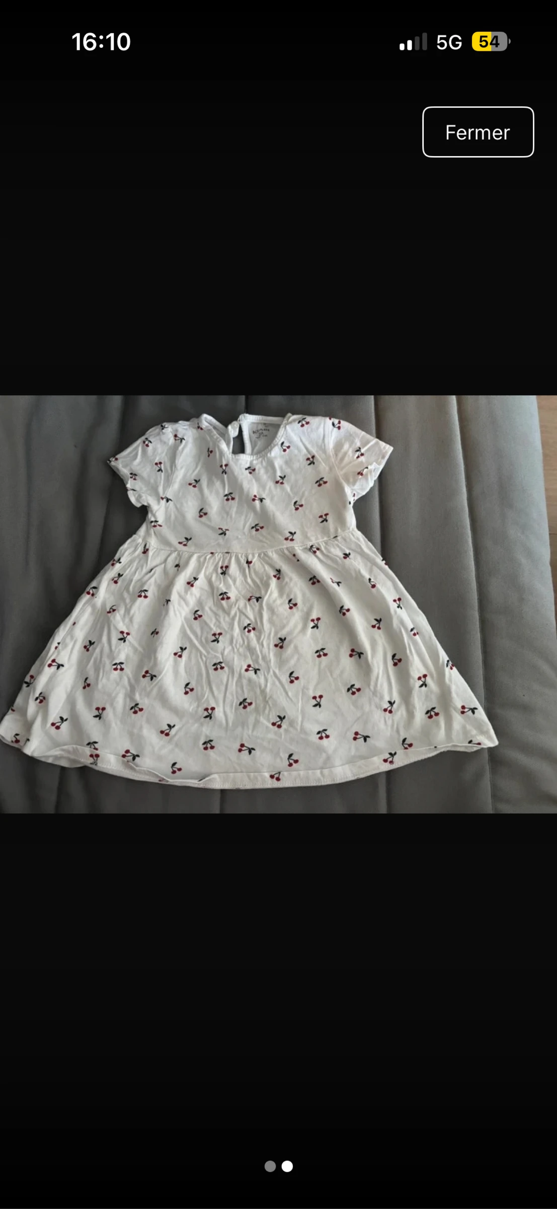 Vestido cereja